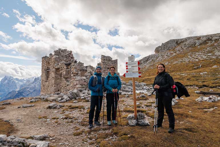 Nordic Walking Itálie Dolomity